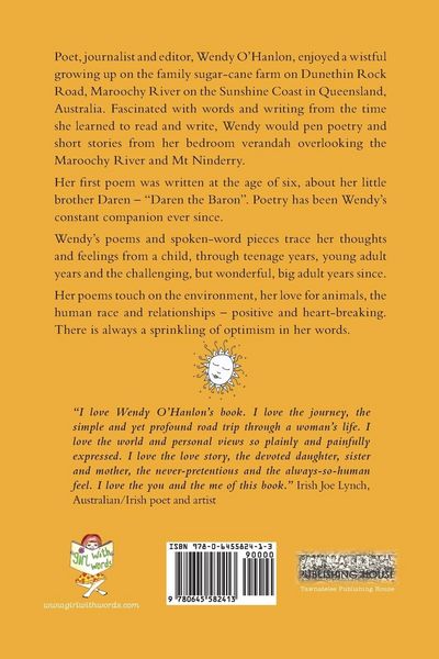 Produktbild: Girl with words - a little bit sandy... a little bit breezy... and a lot salty