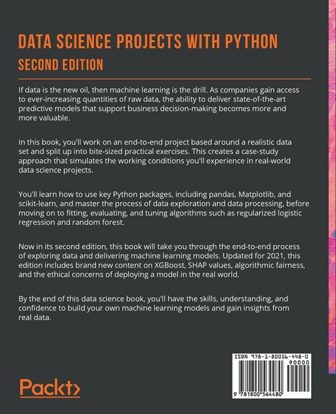 Produktbild: Data Science Projects with Python - Second Edition
