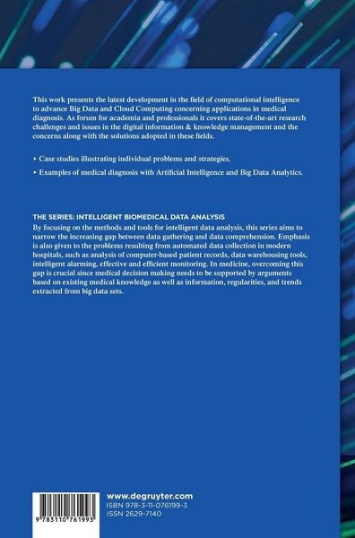Produktbild: Artificial Intelligence and Computational Dynamics for Biomedical Research