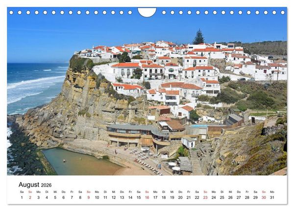 Produktbild: LISSABON und die Atlantikk&uuml;ste (Wandkalender 2026 DIN A4 quer), CALVENDO Monatskalender