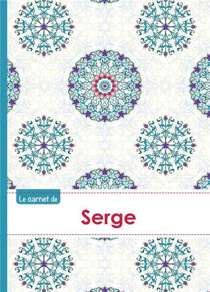 Produktbild: Carnet serge lignes,96p,a5