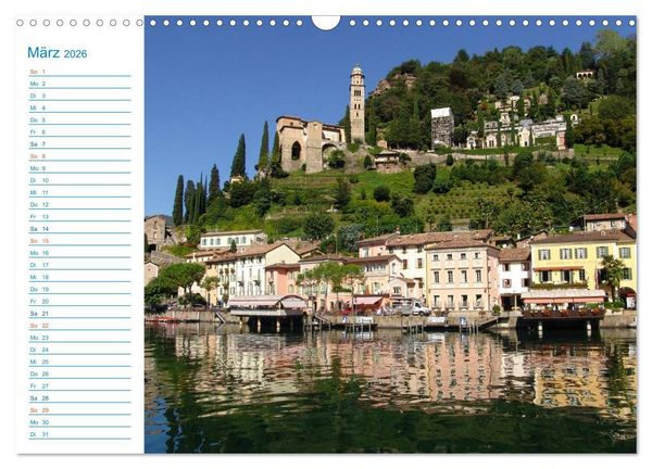 Produktbild: Wundersch&ouml;nes Tessin (Wandkalender 2026 DIN A3 quer), CALVENDO Monatskalender