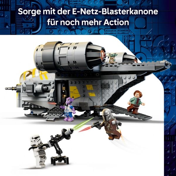 Produktbild: LEGO Star Wars 75447 Razor Crest, Modellbau mit Raumschiff ab 10 Jahren