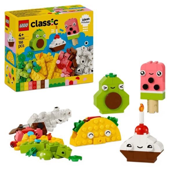 Produktbild: LEGO Classic Kreativer Snack Bauspa&szlig;, Spielzeug f&uuml;r Rollenspiele 11039
