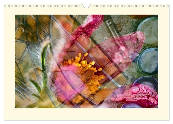 Produktbild: Fotografie trifft Malerei (Wandkalender 2026 DIN A3 quer), CALVENDO Monatskalender