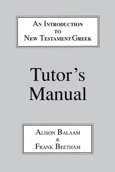 Bloomsbury 3PL Introduction to New Testament Greek