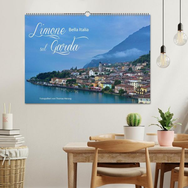 Produktbild: Limone sul Garda - Bella Italia (Wandkalender 2026 DIN A2 quer), CALVENDO Monatskalender