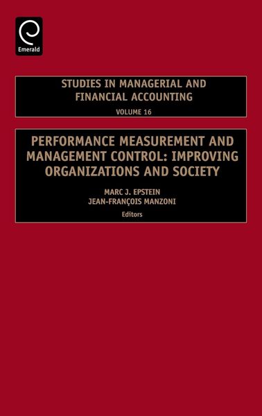 Produktbild: Performance Measurement and Management Control
