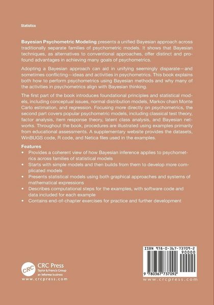 Produktbild: Bayesian Psychometric Modeling