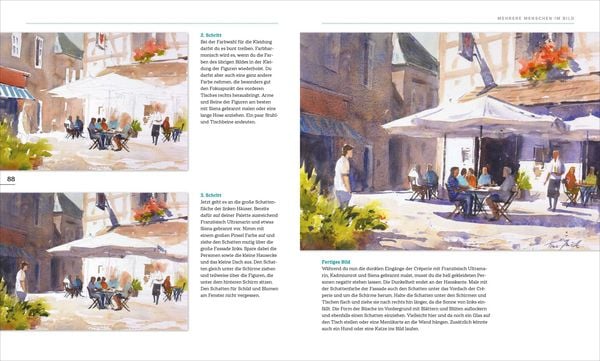 Produktbild: Mein Atelier Aquarellmalerei &ndash; Landschaften mit Menschen