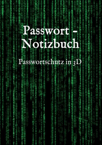 Produktbild: Passwort - Notizbuch