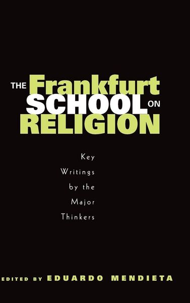 Produktbild: The Frankfurt School on Religion