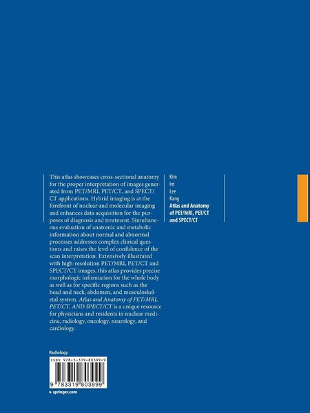 Produktbild: Atlas and Anatomy of PET/MRI, PET/CT and SPECT/CT