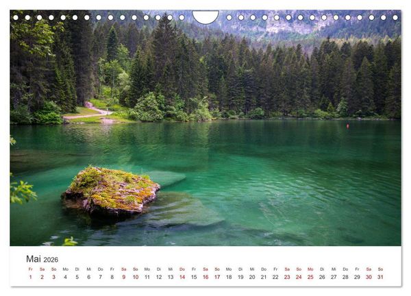 Produktbild: Ein Spaziergang in den Dolomiten (Wandkalender 2026 DIN A4 quer), CALVENDO Monatskalender
