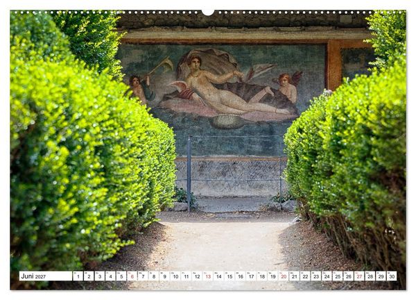 Produktbild: Versteinerte Stadt Pompeji (hochwertiger Premium Wandkalender 2027 DIN A2 quer), Kunstdruck in Hochglanz
