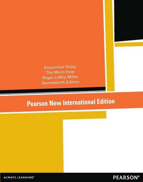 Produktbild: Miller, R: Economics Today: Pearson New International Editio