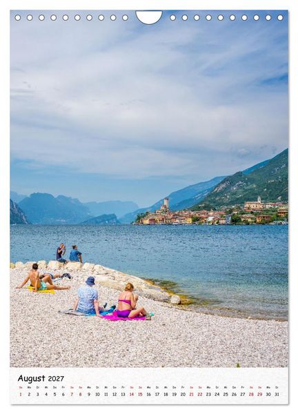 Produktbild: Malcesine - Eine Perle des Gardasees (Wandkalender 2027 DIN A4 hoch), CALVENDO Monatskalender