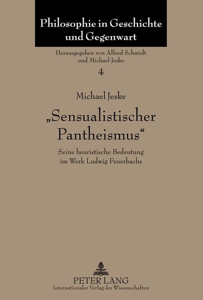 Produktbild: &laquo;Sensualistischer Pantheismus&raquo;
