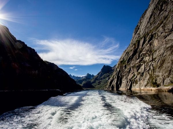 Produktbild: CALVENDO Puzzle Trollfjord | 1000 Teile Lege-Gr&ouml;&szlig;e 64x48cm Foto-Puzzle f&uuml;r gl&uuml;ckliche Stunden