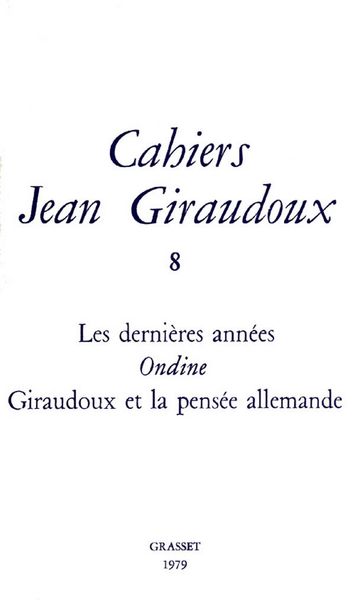 Produktbild: Cahiers num&eacute;ro 8