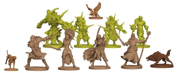 Produktbild: Asmodee CMN1200 - Zombicide, Green Horde, Brettspiel, Strategiespiel, Fantasyspiel