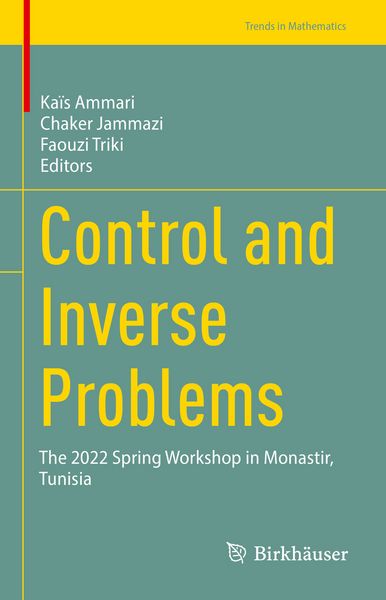 Produktbild: Control and Inverse Problems