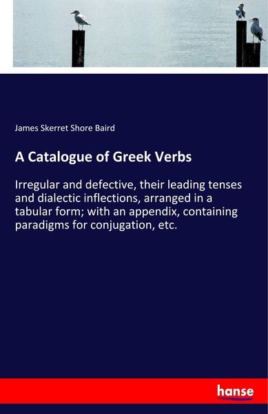 Produktbild: A Catalogue of Greek Verbs