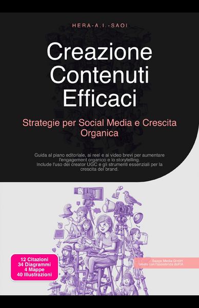 Produktbild: Creazione Contenuti Efficaci: Strategie per Social Media e Crescita Organica