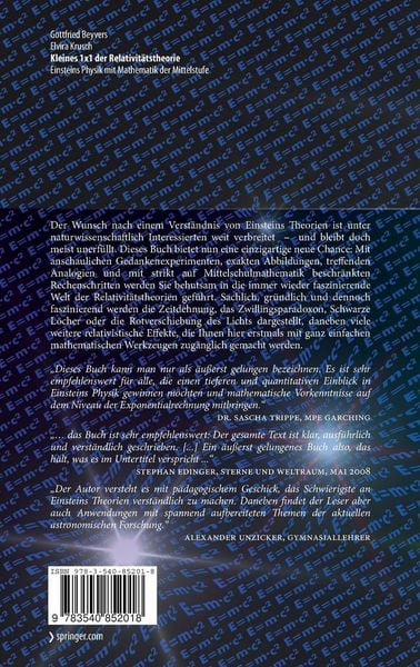 Produktbild: Kleines 1x1 der Relativit&auml;tstheorie
