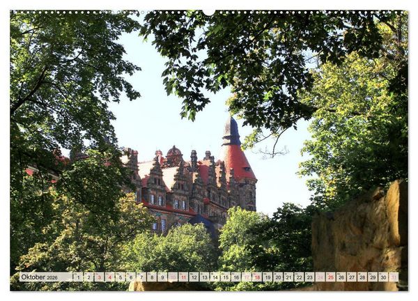 Produktbild: Schloss F&uuml;rstenstein in Polen (Wandkalender 2026 DIN A2 quer), CALVENDO Monatskalender