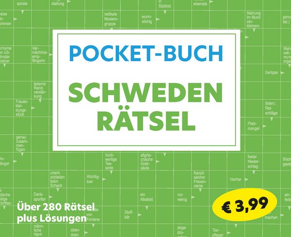 Produktbild: Pocket-Buch Schwedenr&auml;tsel Band 3