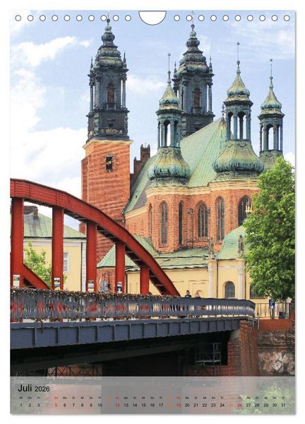 Produktbild: Polnische St&auml;dte - Highlights im Norden (Wandkalender 2026 DIN A4 hoch), CALVENDO Monatskalender