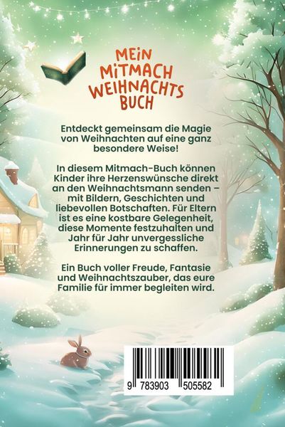 Produktbild: Mein Mitmach Weihnachtsbuch