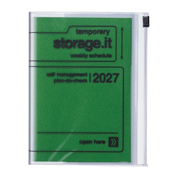 Produktbild: MARK'S 2026/27 Diary A6 Storage.it // Green
