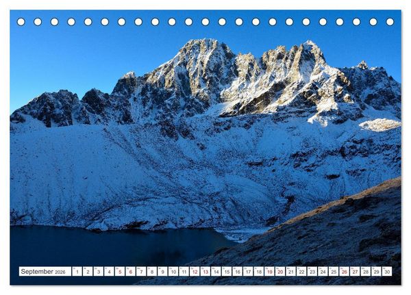 Produktbild: Im Reich des Sagarmatha (Tischkalender 2026 DIN A5 quer), CALVENDO Monatskalender