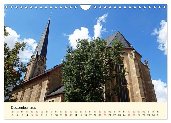 Produktbild: Sch&ouml;nes Alzey - Fachwerk, Wein und Rossmarktplatz (Wandkalender 2026 DIN A4 quer), CALVENDO Monatskalender