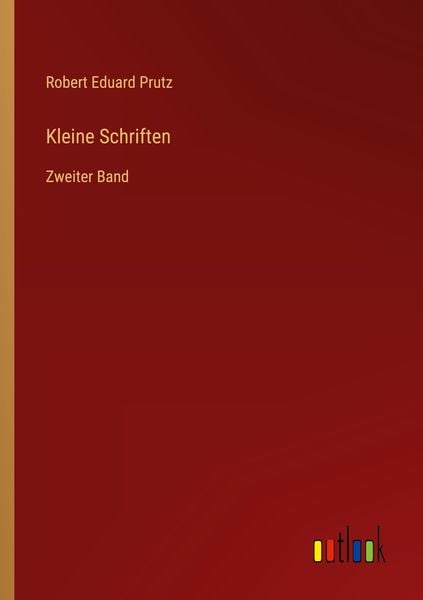 Produktbild: Kleine Schriften