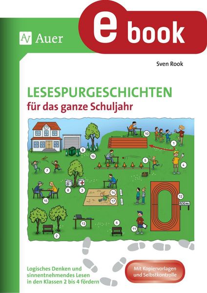 Produktbild: Lesespurgeschichten f&uuml;r das ganze Schuljahr