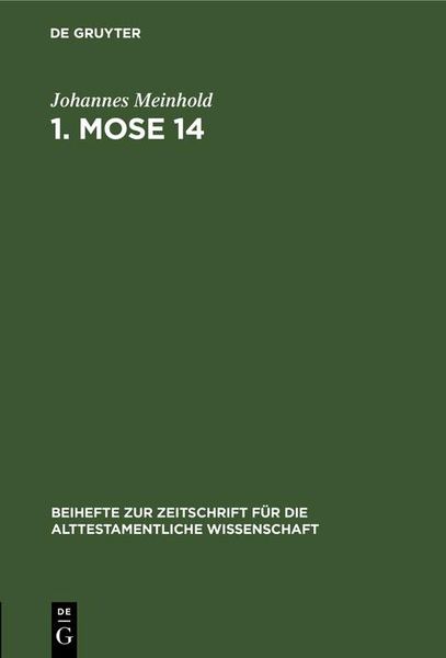 Produktbild: 1. Mose 14