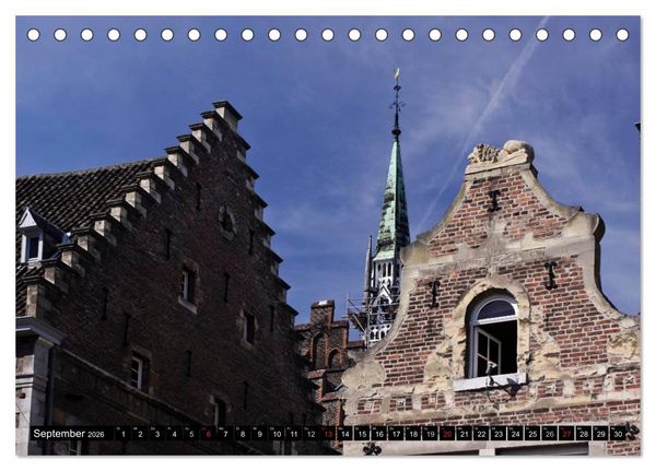 Produktbild: Maastricht - Stadtbummel (Tischkalender 2026 DIN A5 quer), CALVENDO Monatskalender