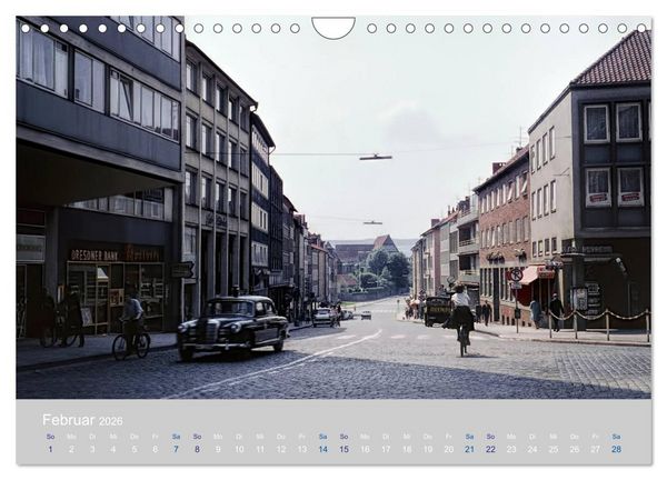 Produktbild: Hildesheim - damals ... (Wandkalender 2026 DIN A4 quer), CALVENDO Monatskalender