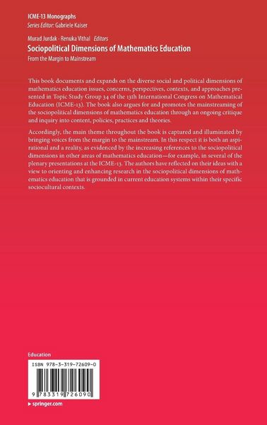 Produktbild: Sociopolitical Dimensions of Mathematics Education