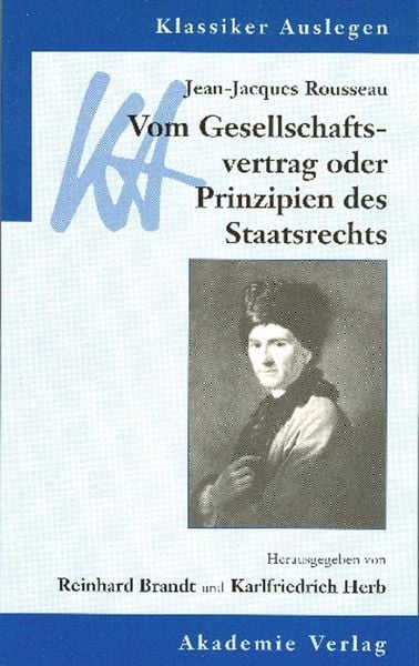 Produktbild: Jean-Jacques Rousseau: Vom Gesellschaftsvertrag