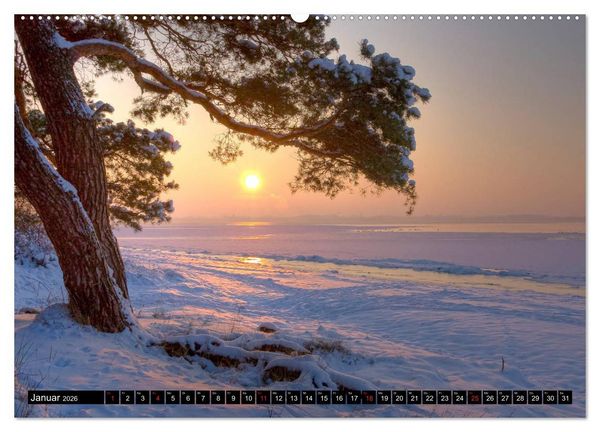 Produktbild: Vorpommern zwichen Tag und Nacht (hochwertiger Premium Wandkalender 2026 DIN A2 quer), Kunstdruck in Hochglanz