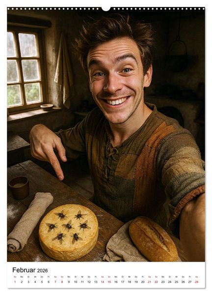 Produktbild: M&auml;rchenhafte Selfies (Wandkalender 2026 DIN A2 hoch), CALVENDO Monatskalender