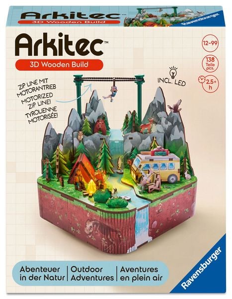 3D Puzzle - Arkitec Themen-Bausatz Abenteuer in der Natur