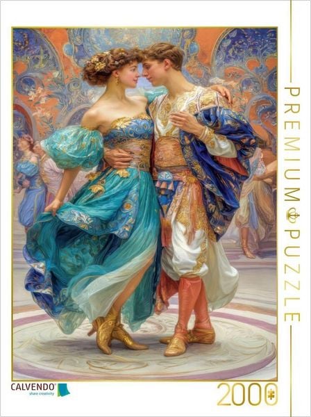 CALVENDO Puzzle Die sinnliche Schönheit des Jugendstils | 2000 Teile Lege-Größe 90x67cm Foto-Puzzle für glückliche Stunden