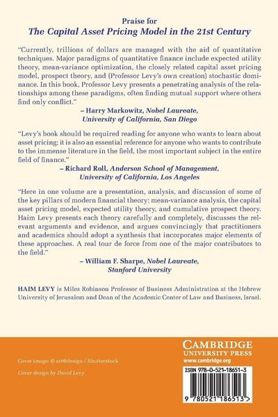 Produktbild: The Capital Asset Pricing Model in the 21st Century