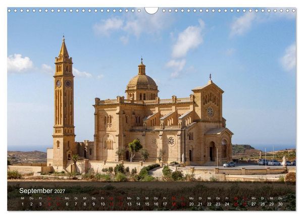 Produktbild: Malta entdecken Malta, Gozo, Comino (Wandkalender 2027 DIN A3 quer), CALVENDO Monatskalender