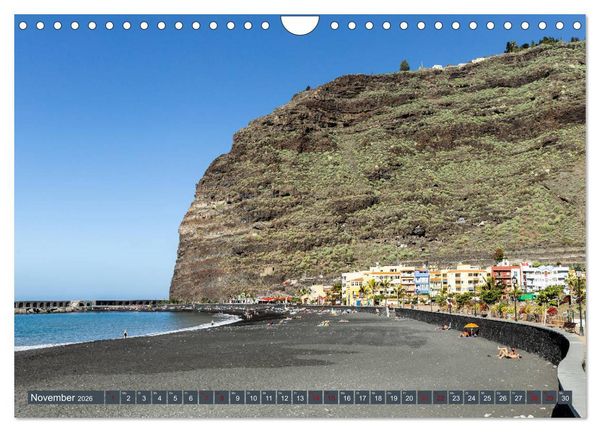 Produktbild: La Palma - Gr&uuml;ne Trauminsel im Atlantik (Wandkalender 2026 DIN A4 quer), CALVENDO Monatskalender
